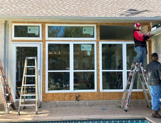 General contracting work by America's Choice Roofing in College Station, TX