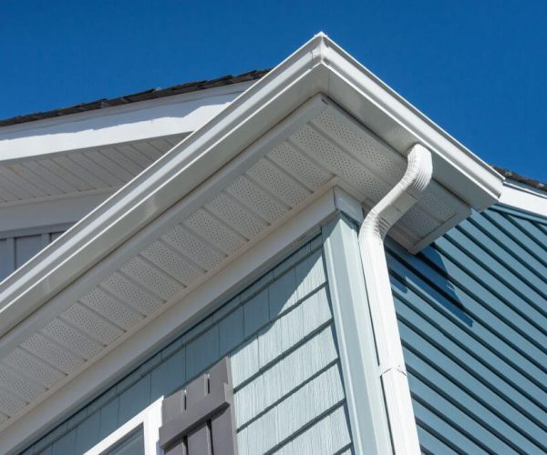 Gutter work by America's Choice Roofing in College Station, TX